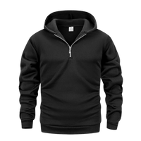 Hooded Quarter Zip