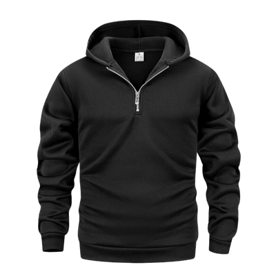 Hooded Quarter Zip