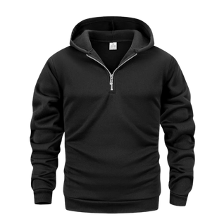 Hooded Quarter Zip
