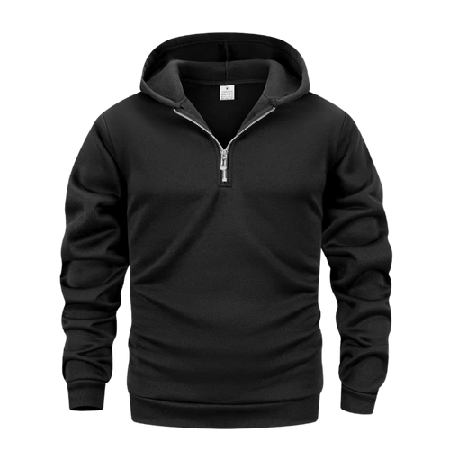 Hooded Quarter Zip