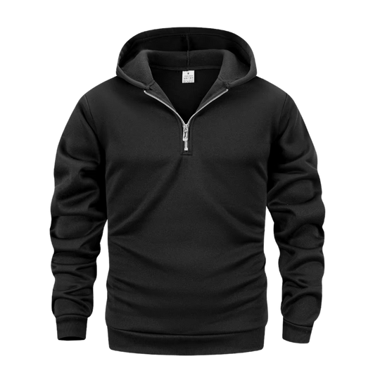 Hooded Quarter Zip