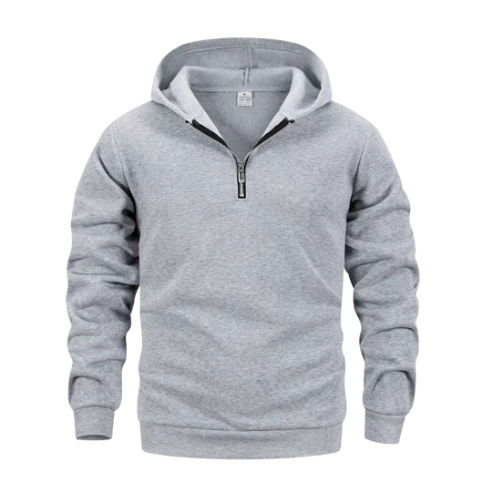 Hooded Quarter Zip