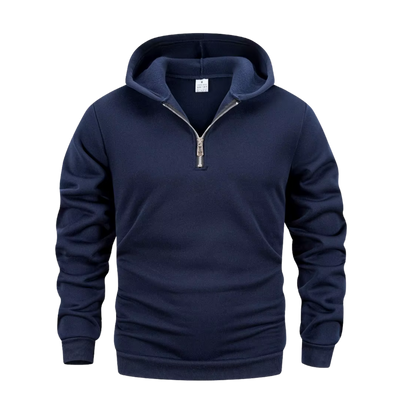 Hooded Quarter Zip