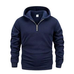 Hooded Quarter Zip