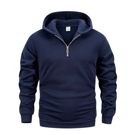 Hooded Quarter Zip